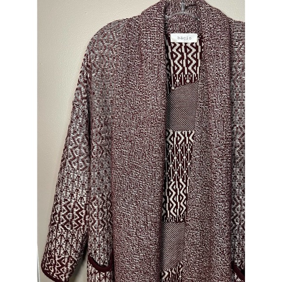 Bäcio Sweater Cardigan Duster size S/m - Picture 8 of 9